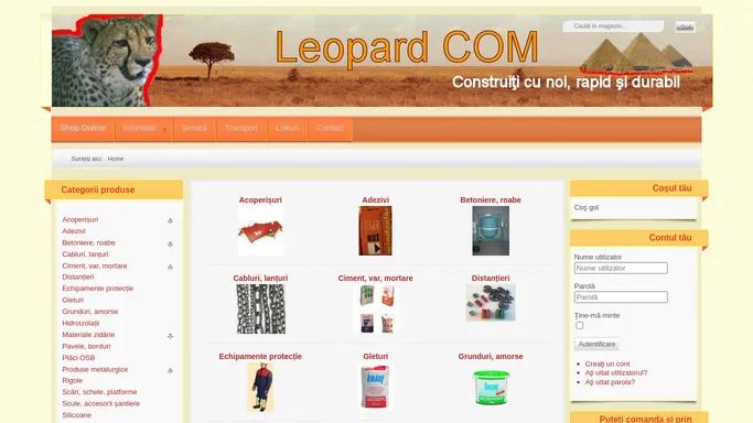 Leopard COM - Materiale de constructii de la profesionisti