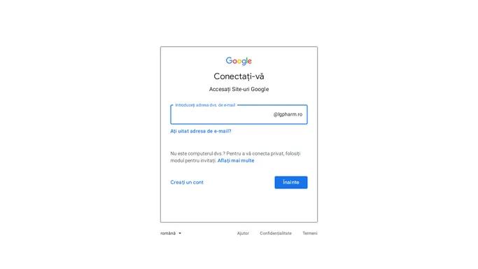 Site-uri Google: conectati-va