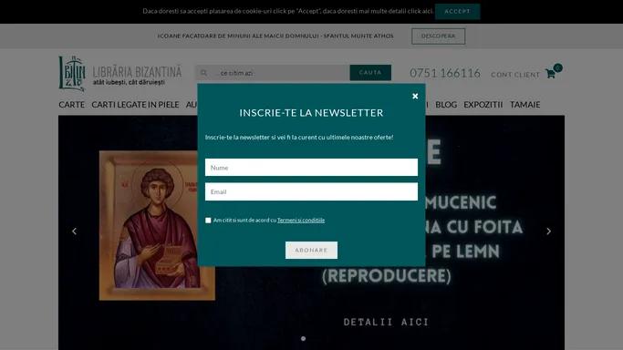 Libraria Bizantina: librarie de carte ortodoxa