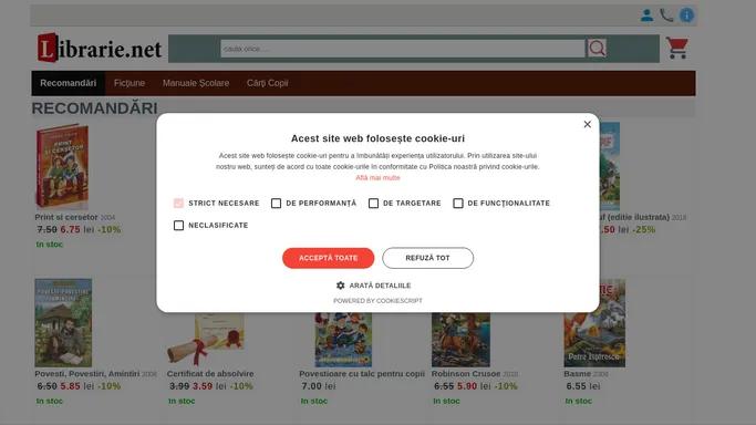LIBRARIE.NET / Cea mai mare librarie online