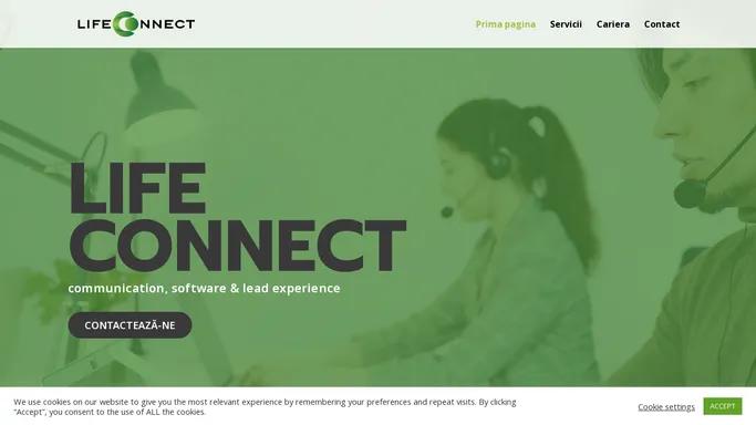 Prima pagina - Life Connect