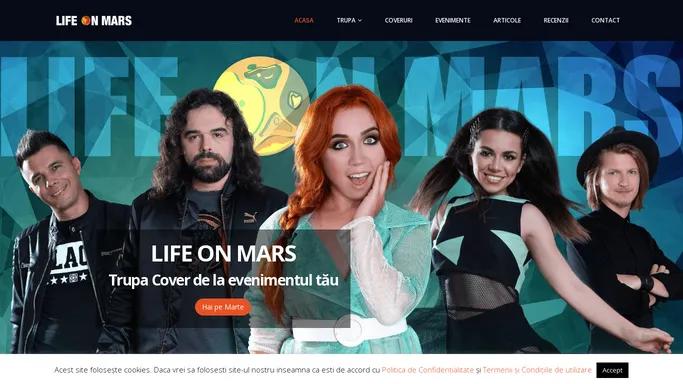 Trupa Cover Life On Mars - Live band petreceri si concerte