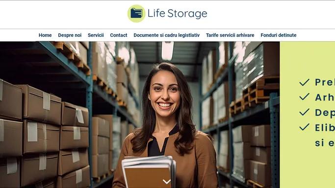 LifeStorage – Arhivare la superlativ