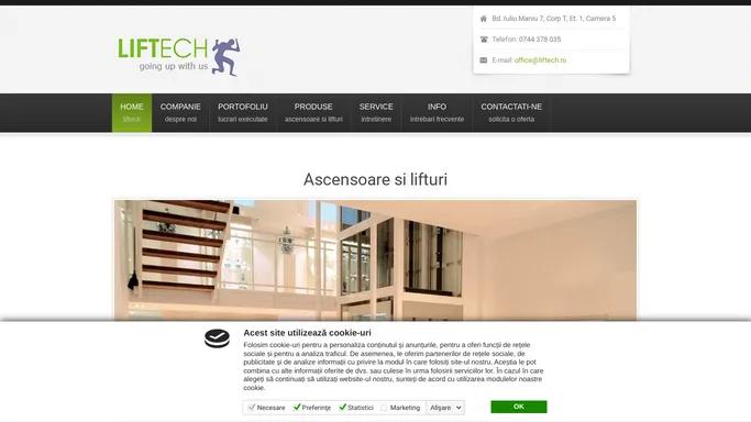 Ascensoare si lifturi | Liftech