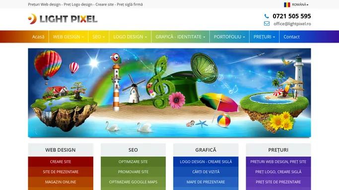 Preturi web design, logo design, pret creare site, sigla