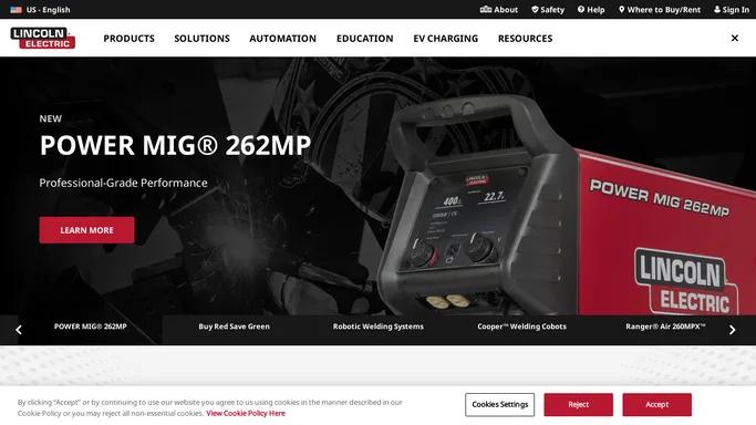 Welders, Welding Wire, Welding Equipment, Accessories & Gear | Lincoln Electric