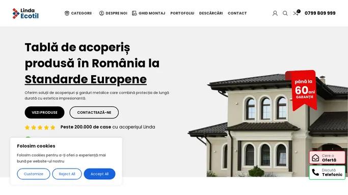 Acoperisuri si garduri din tabla | Linda Ecotil