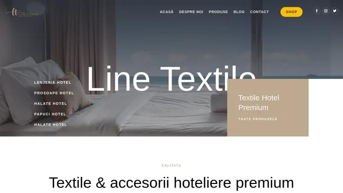 Linetextile | Textile Hotel | Textile Pensiuni | Textile Restaurante