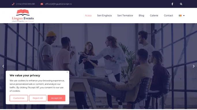 Acasa - Seri tematice de socializare in limbi straine