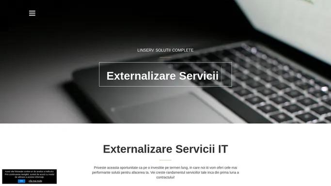 Linserv Solutii Complete | Externalizare Servicii IT | Consultanta IT | Securitate IT | Firma IT | Protectie Date Caracter Personal