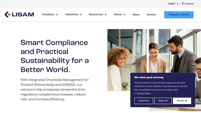 Lisam - Compliance & Sustainability with EHS/ESG Solutions Lisam