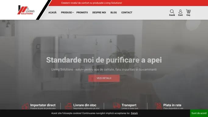Sisteme de filtrare si purificare apa: dozatoare de apa, cafea si gheata ✔️ Living Solutions