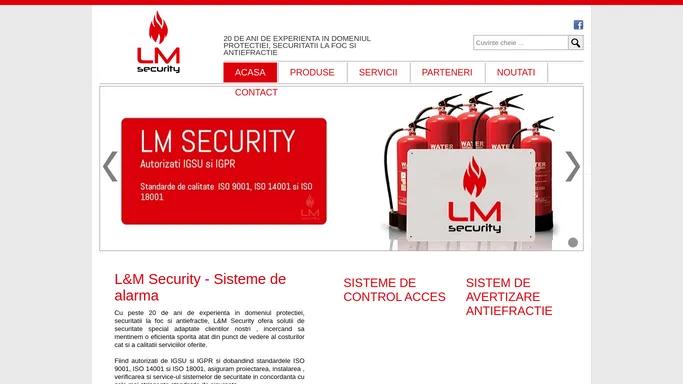 LM Security - Sisteme de alarma Iasi