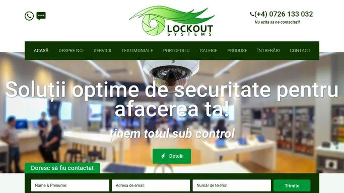 Acasa - LOCKOUT SYSTEMS SRL