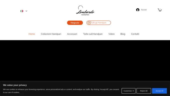 Lombardo Handpan - creato da un Musicista Professionista