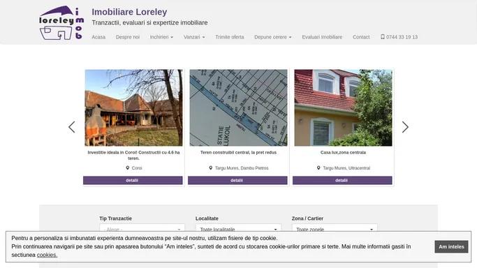 Imobiliare Loreley | Consultanta si Agentie Imobiliara Targu Mures