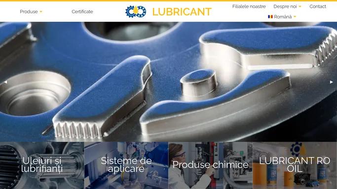 LUBRICANT s.r.o. – prodej specialnich maziv, oleju a aplikacnich systemu