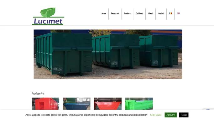 Lucimet | Producator de containere