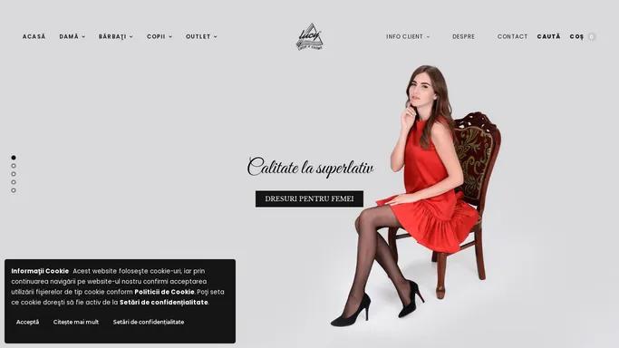 Lucy Dan - Dresuri, sosete si lenjerie pentru dama, barbati, copii