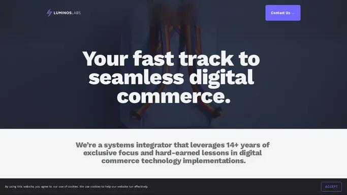 Luminos Labs - Creating Solutions for your Complex eCommerce