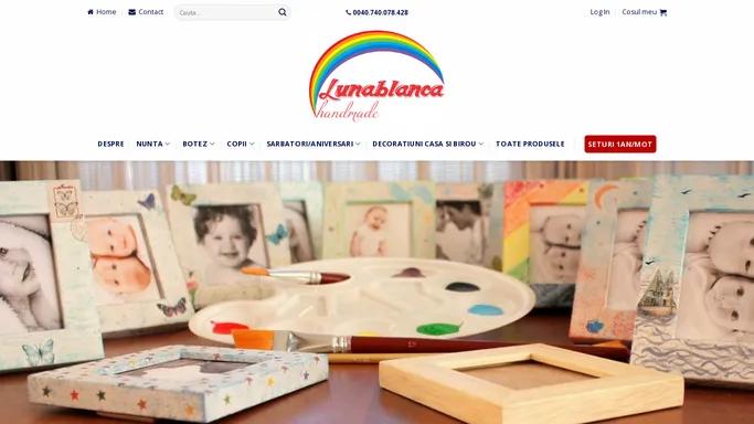 Lunablanca - Produse si decoratiuni handmade