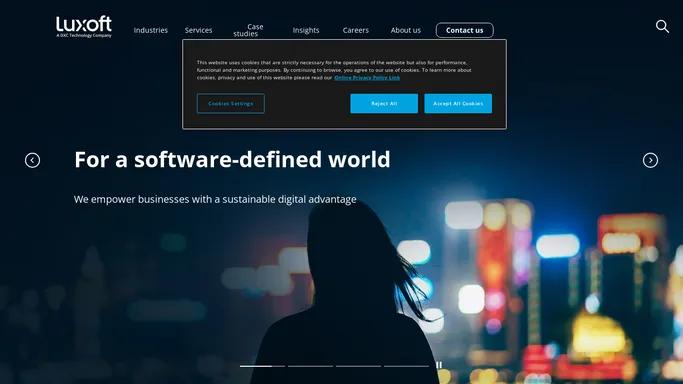 Enabling your Digital Advantage | Luxoft