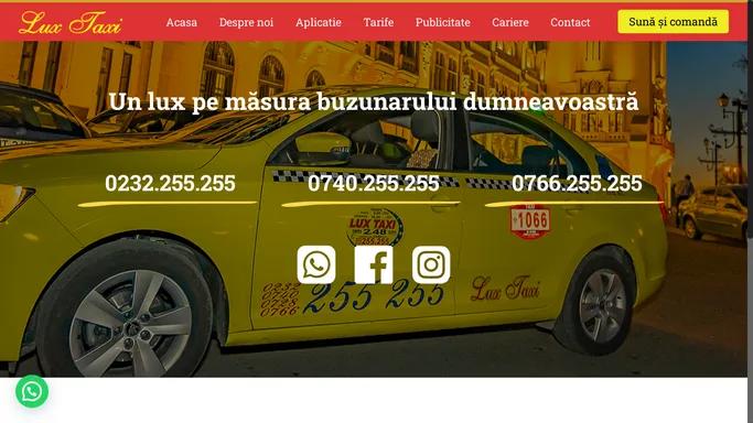 Taxi iasi – Lux Taxi – Firma taxi iasi – Taxi iasi – Punem pret pe multumirea clientilor nostri si lucram pentru a ne imbunatati constat serviciile pe care le oferim. 24/7