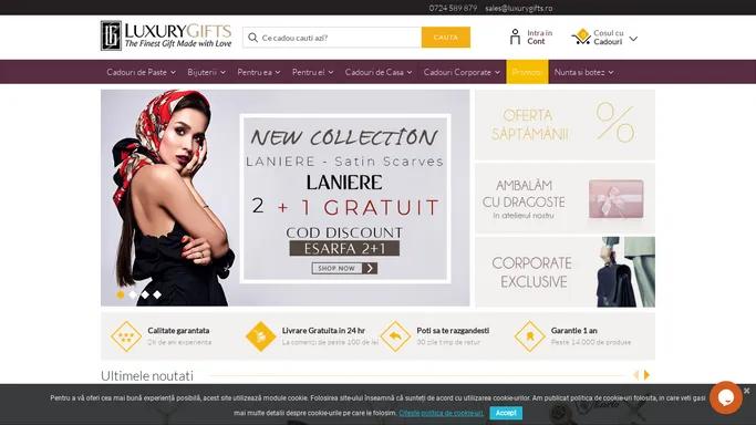 Cadouri si Bijuterii LuxuryGifts - Magazin Online de Cadouri si Bijuterii Fine. - LuxuryGifts.ro