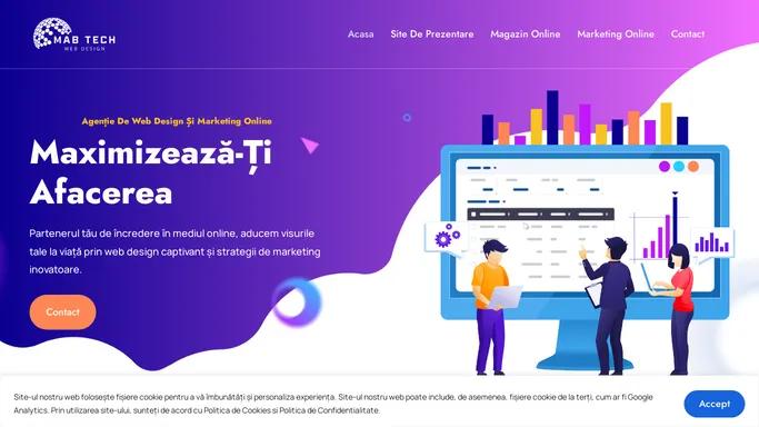 Servicii Profesionale de Dezvoltare Web | MAB TECH