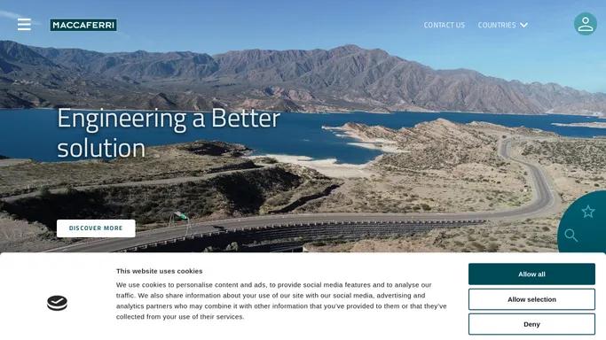 Maccaferri Corporate: works of civil, geotechnical engineering | Maccaferri Corporate