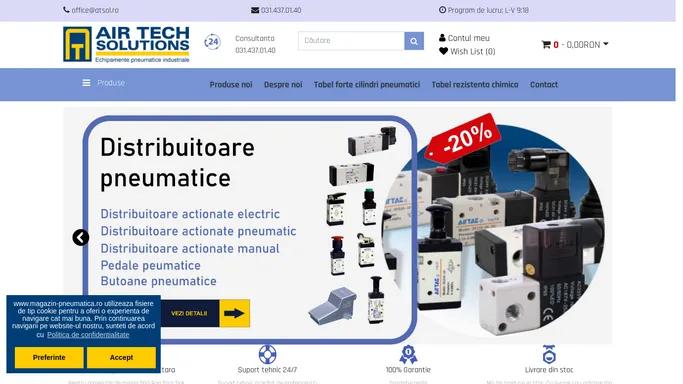 Magazin on-line echipamente pneumatice industriale
