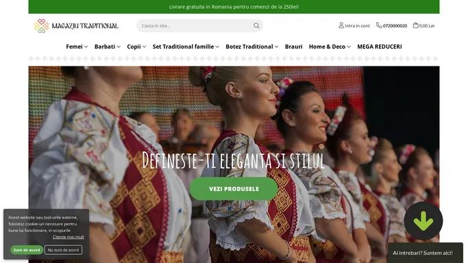 Magazin traditional - Ie Traditionala Romaneasca - Ie Nationala