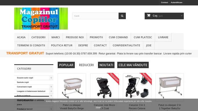 Magazin copii TRANSPORT GRATUIT - Magazinul Copiilor