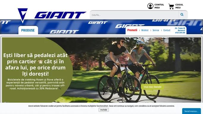 Magazin si Service Biciclete Bucuresti - Giant Bicycles Romania