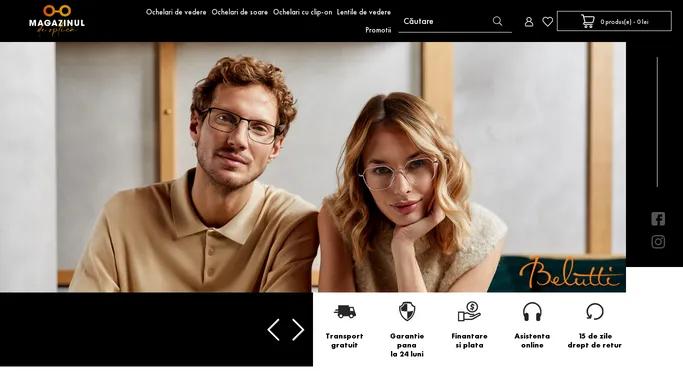 Magazinul de ochelari online - Ochelari de vedere, de soare, lentile de contact si lentile de vedere | Magazinuldeoptica.ro