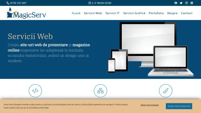 MagicServ - Servicii Web - Servicii Grafica - Servicii IT - Agentie web design - Grafica publicitara