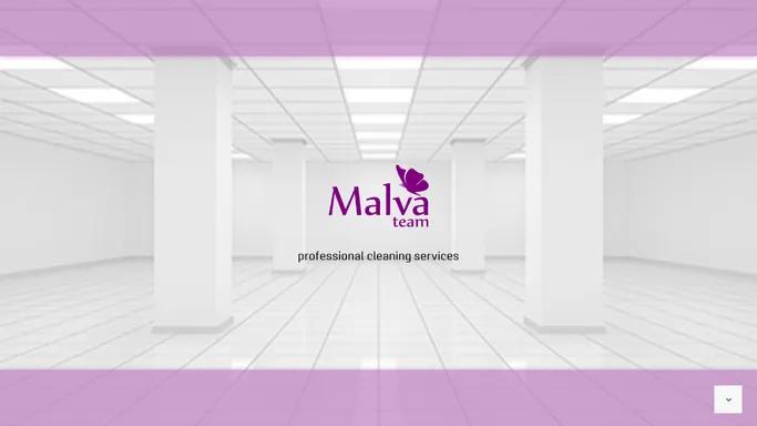 MALVA TEAM | Professional Cleaning Services