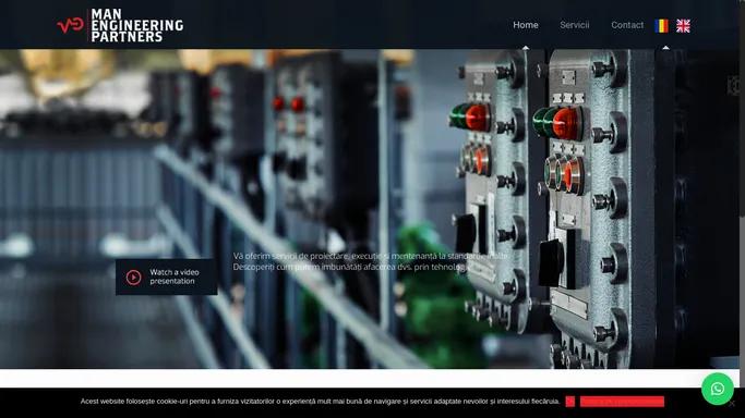 Man Engineering Partners – Automatizari industriale – SCADA – Tablouri electrice