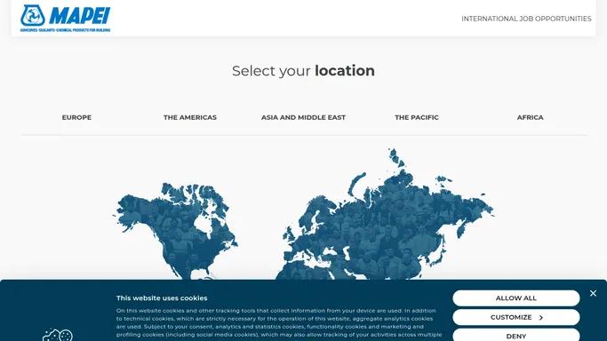 Mapei - adhesives, sealants, chemical products for building