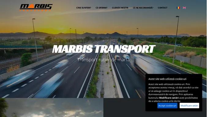 Marbis Transport - Servicii de transport rutier de marfa - Marbis Transport