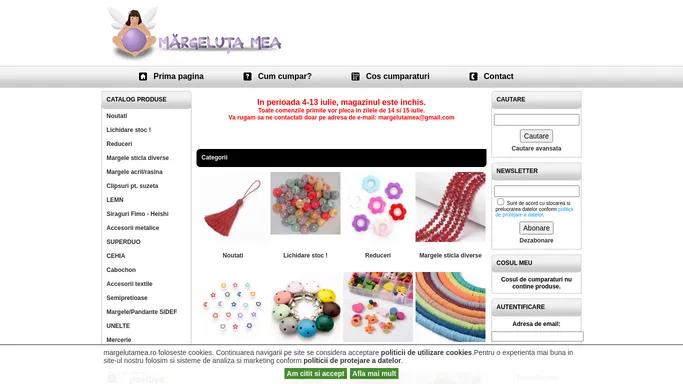 Magazin online cu materiale pentru margelit si alte hobby-uri