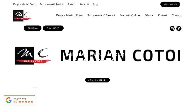 Saloane Marian Cotoi - Coafura, frizerie, tratamente keratina si botox, blond, balayage