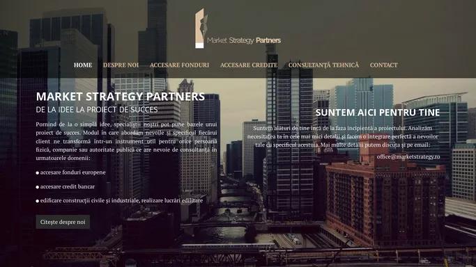 Home - Market Strategy Partners