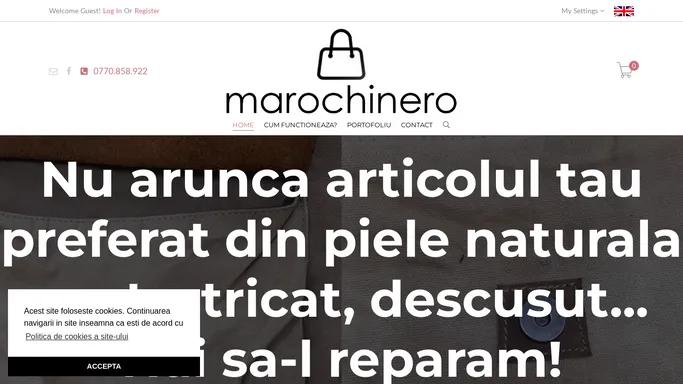 Reparatii marochinarie pentru articole din piele naturala