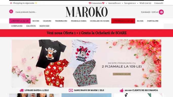 Maroko - Haine si Accesorii Ieftine pentru Femei