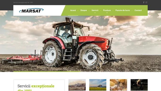 Marsat SA - Servicii exceptionale din 1991