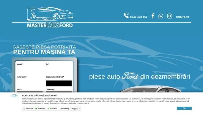 MasterDezFord – Piese Auto