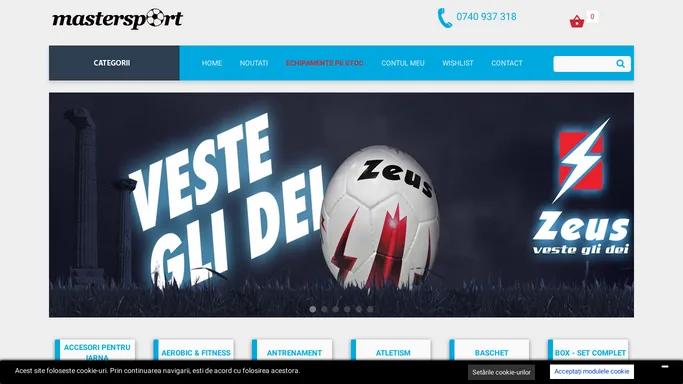 Echipamente sportive - Mastersport