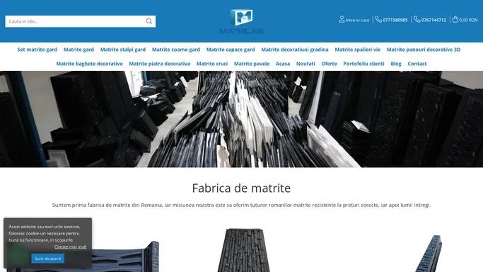 MATRILAB | Fabrica de Matrite