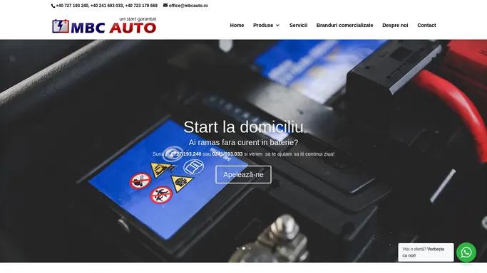 MBC AUTO - magazin, service acumulatori auto in Constanta